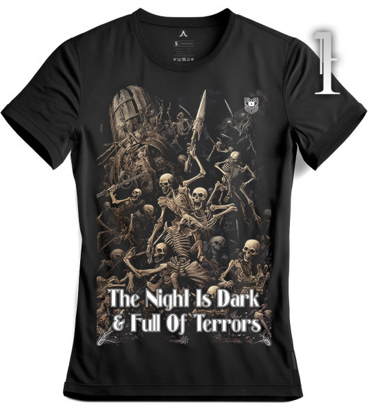 Tričko The Night is Dark and Full of Terrors 5 verzí