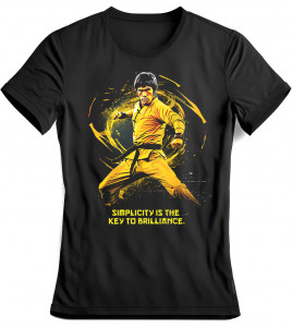 Tričko Bruce Lee Simplicity