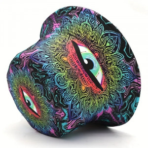 Psychedelický bucket hat – All Seeing Eye