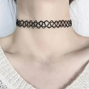 6ks Sada Dámských Choker Náhrdelníků