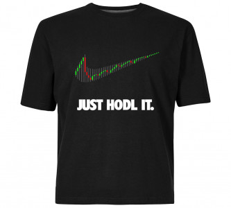 Tričko Bitcoin Just Hodl It 2. jakost