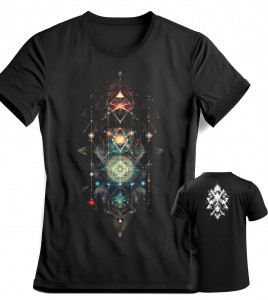 T-shirt Techno Shaman 4 versions