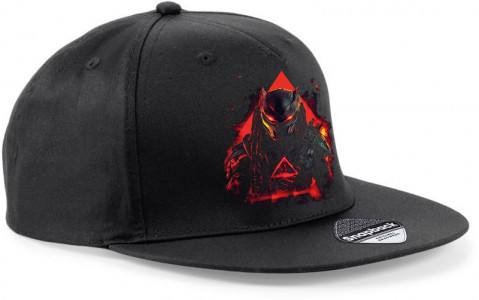 Snapback kšiltovka Predator Red