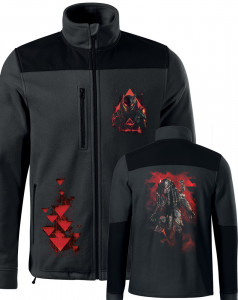 Bunda Predator Red Fleece