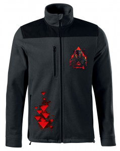 Bunda Predator Red Fleece