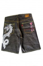 Jeans Shorts Dragon